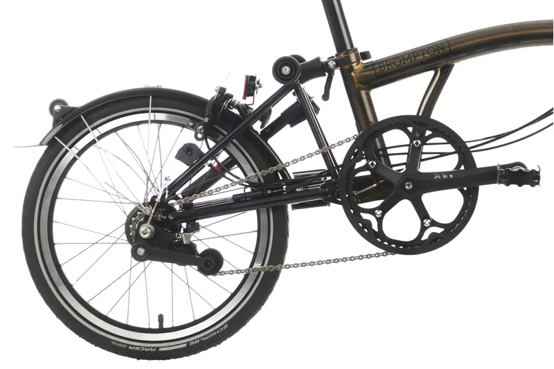 Brompton C Line Explore Folding Bike 2023 in Black Lacquer-7
